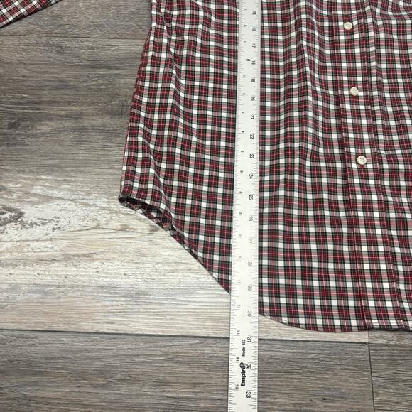 Lauren Ralph Lauren Tartan Plaid Men 15.5 32-33 Non Iron Button Down Dress Shirt - Picture 7 of 10